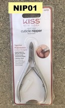 Kiss Half Jaw Cuticle Nipper # NIP01 Stainless Steel Blades 4 Delicate Trimming - £8.01 GBP
