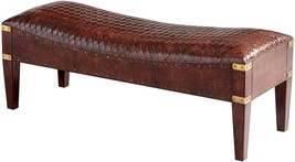 Bench CYAN DESIGN MECHI Brown Leather - £3,297.56 GBP