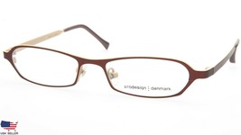 New Prodesign Denmark 1217 c.5031 Brown Eyeglasses Frame 46-15-125 B22mm Japan - £50.17 GBP