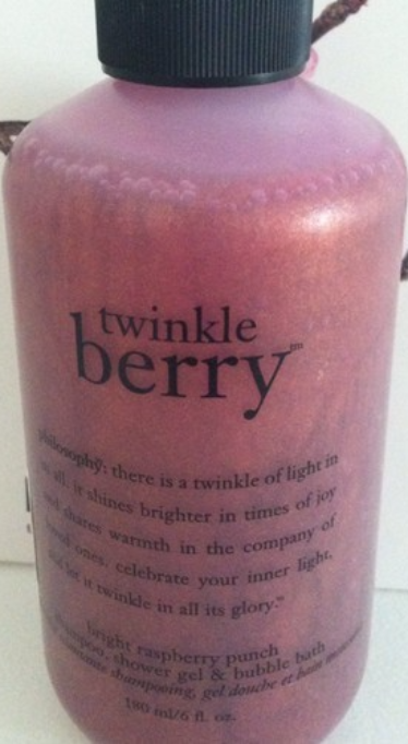 Philosophy Twinkle Berry Shampoo, Gel & Bubble Bath 2 oz 60 ml - $14.99