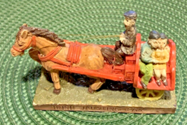 Vintage Irish Jaunting Cart, The Quiet Man, Couple Embracing, Figurine, ... - $24.64 CAD