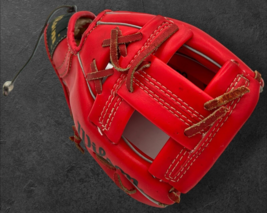 wilson youth mini-pro baseball glove red a2190 - $514.83 MXN