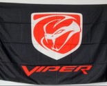Dodge Viper Flag 3X5 Ft Polyester Banner USA - £12.74 GBP