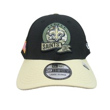 New Era 39THIRTY New Orleans Saints Salute To Service Hat Cap Size Large... - $349.85 MXN