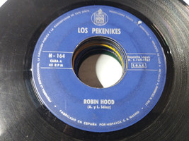 Los Pekenikes Robin Hood Happy 20 - LP vinile 7 &quot; Solo el Single sin Che... - $139.94 MXN