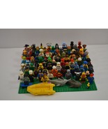 LEGO Minifigures Assorted Lot of 77 Professions Sharks Pirate Santa +more - £136.93 GBP