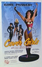 Sexy DC Comics Direct statues poster: Wonder Woman/Catwoman/Black Canary/Zatanna - £31.97 GBP