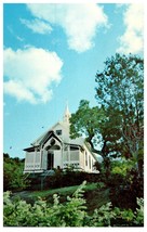 St Benedicts Catholic Church known as the Old Painted Church Hawaii Postcard - £19.84 GBP
