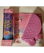 Barbie Color Reveal Foam! Doll &amp; Pet Watermelon Scent Incl 25 Surprises ... - £26.45 GBP