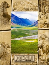 Denali National Park Alaska Laser Engraved Wood Picture Frame Portrait (4 x 6)  - $29.99