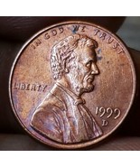RARE 1999 D Lincoln penny  DDR FREE SHIPPING  - $2.97