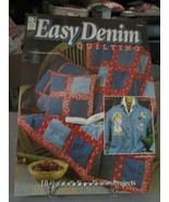 House of White Birches 141047 Easy Denim Quilting Projects Pattern Booklet - £7.68 GBP