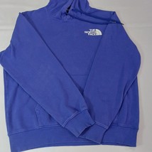 The North Face A7UNS Men's Box NSE Purple Cotton Hoodie Pullover Sweatshirt Sz M image 13