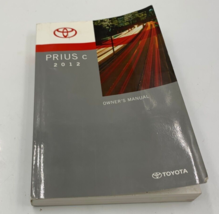 2012 Toyota Prius Owners Manual Handbook OEM I04B03011 - $49.49