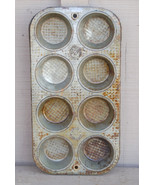 Vintage Metal Ekco Ovenex X-80 Bakeware Baking Muffin Pan Kitchen Tool D... - £19.37 GBP