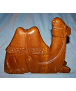 Vintage Carved Wooden Nativity Scene Camel-5 inches tall - $189.09 MXN