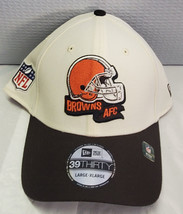 Cleveland Browns New Era NFL Sideline White 39THIRTY Flex Hat - NFL - £19.66 GBP