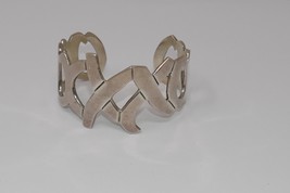 Mexican TO 71 Silver XO Love Kisses Cuff Bracelet - £39.95 GBP