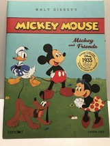 Authentic Vintage Collection Disney 12&quot; x 9&quot; Mickey &amp; Friends Picture Linen Book - £7.30 GBP