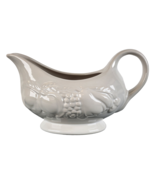Tabletops Gallery  Autumn 16 Ounce  Gravy Boat Embossed Excellent - $14.80
