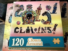 Clown Around Puzzle Maze-Master David Anson Russon dated 1991 120 Pieces... - $18.57