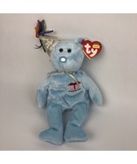 Ty Beanie Baby - MARCH the Birthday Teddy Bear (8-9.5 Inch) (u) - £11.00 GBP