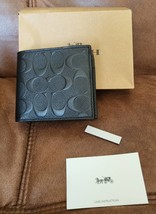 COACH Signature Leather Men Wallet Authentic bought from COACH Shop  - £60.51 GBP