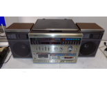 Vintage YORX M2685A AM FM Stereo Cassette Record Player with Speakers Read - $137.18