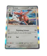 Pokemon Scizor Holo Obsidian Flames 141/197 NM Pack To Sleeve TCG  - $1.90