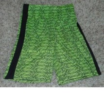 Boys Shorts Athletic Basketball Tek Gear Neon Green Dry Tek Elastic Waist- 14/16 - $9.90