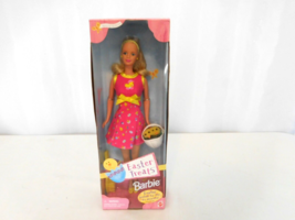 Barbie Doll Easter Treats In Pink Dress Special Edition By Mattel 1999 NEW + Bas - £10.13 GBP
