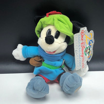 Walt Disney World Plush Bean Bag Stuffed Animal Mickey Mouse Little Tailor Brave - £14.20 GBP