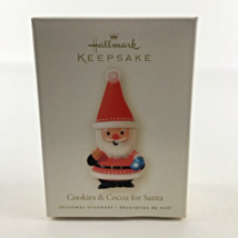 Hallmark Keepsake Christmas Tree Ornament Cookies & Cocoa For Santa New 2008 2a - $24.70