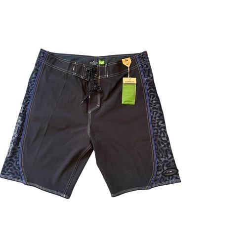 Quiksilver Men Original Surfsilk 99 20&quot; Board Shorts Black Size 34 - $24.75