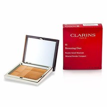 Clarins Bronzing Duo Mineral Powder Compact SPF 15-03 Dark 10g/0.35oz - $17.81