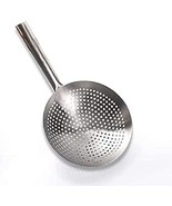 Stainless Steel Round Skimmer, Mandarin Pasta Strainer 11-Inch Diameter - $833.26 MXN