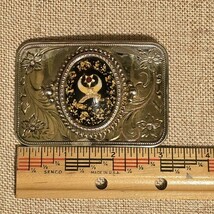 Vintage Shriner Shrine Mason Masonic Freemason Gold Tone Centerpiece Bel... - $19.02