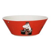 Red Moomin Bowl - Mama and Berries - £68.42 GBP