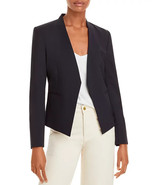 Theory Lanai Wool Suit Jacket Blazer Black Open Stretch Professional Wom... - $25.00