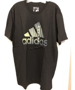 New Men Adidas Logo The Go To Tee 3720A Crew Neck Top T-shirt Short Slee... - £13.41 GBP