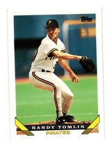 1993 Topps #416 Randy Tomlin Pittsburgh Pirates - £3.18 GBP