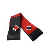 Steering Wheel Cover Wrap For Corvette C5 Z06 Torch Red and Black Real L... - $79.00