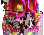 DISNEY ~ MINNIE MOUSE ~ Character Water Shoes ~ Pink w/Flowers ~ Kids&#39; S... - $23.38