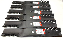 6 Gator Fusion 3-in-1 Mulching Blades For John Deere M115496, M111532, M... - £48.65 GBP