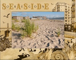 Seaside Oregon Laser Engraved Wood Picture Frame (5 x 7) - £24.77 GBP