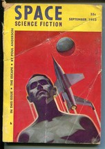 Space Science Fiction 9/1953-Philip K Dick-pulp fiction-Frank Robinson-Krenkel-G - £25.37 GBP