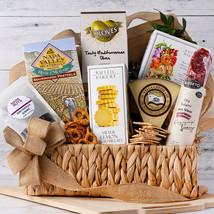 Gourmet Gratitude: Savory &amp; Sweet Gift Basket - $115.95