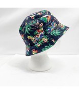 POLO RALPH LAUREN Tropical Hawaiian Bear Print Bucket Hat Cap Blue Unise... - $112.83 CAD
