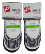 2pk x 3PAIR=TOTAL 6pair Peds Ladies Gel Tab Sock Low CutLiner Shoe Size ... - $33.31 CAD