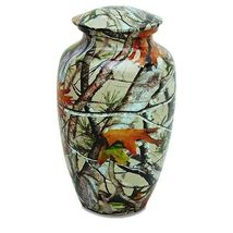 Camouflage 210 Cubic Inches Large/ Adult Funeral Cremation Urn for Ashes - $225.00